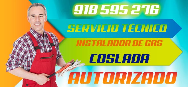 Instalador autorizado de gas Coslada