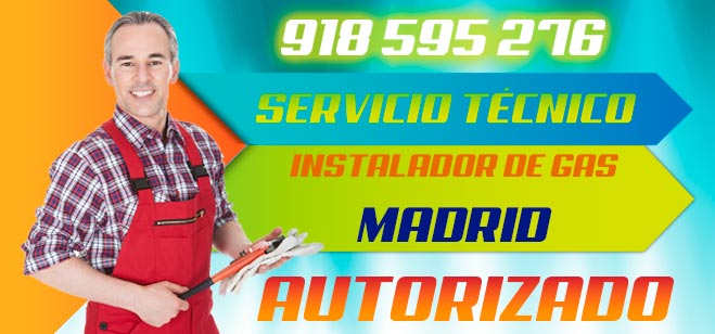Instalador autorizado de gas Madrid