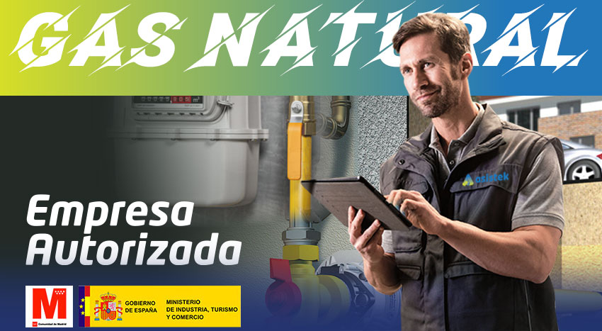 Instalador autorizado gas natural